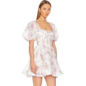Gracious Floral Mini Dress in Blossom
Bardot